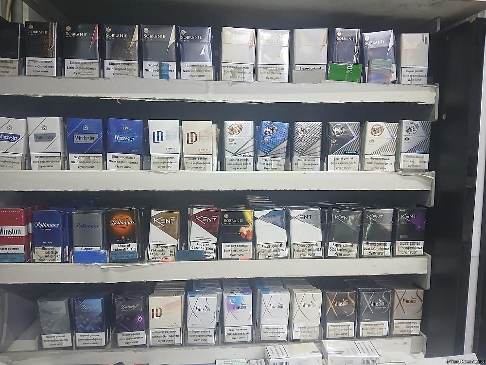 Azərbaycanda siqaretlər 