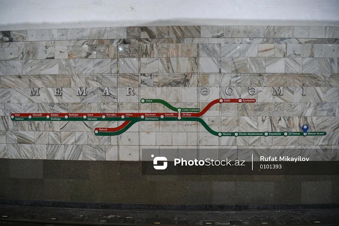 "Memar Əcəmi" stansiyasının çıxışı müvəqqəti bağlanılacaq