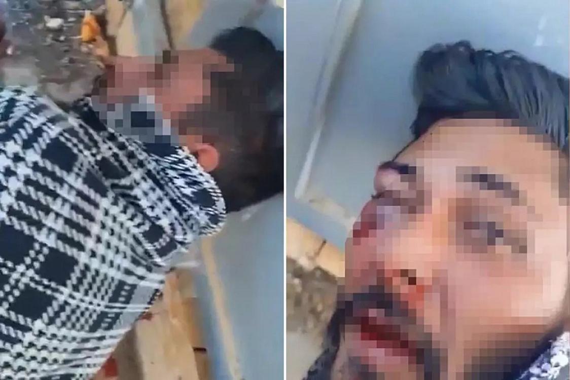 16 yaşlı qıza təcavüz etməyə çalışan şəxsi küçənin ortasında bu hala saldılar - 