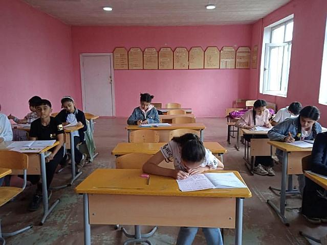 Bu məktəbdə dərslər 