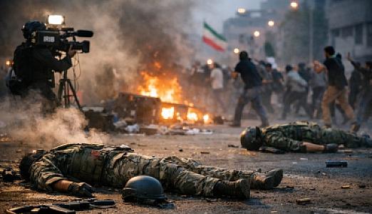 Rejim panikada: dövlət telekanalı ölü güc strukturu üzvlərini 