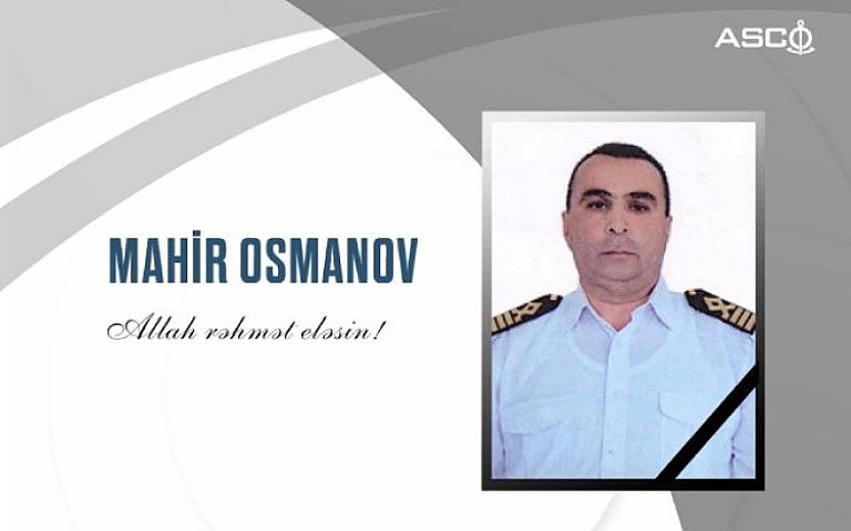 Azərbaycanda gəmi kapitanı 