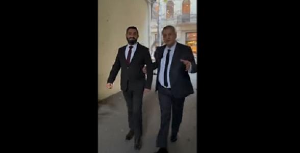 Nəsimi Nəbizadə qaçmadan 10 gün Mərkəzin əməkdaşları ilə şəhərdə BELƏ GÖRÜNTÜLƏNMİŞDİ - 