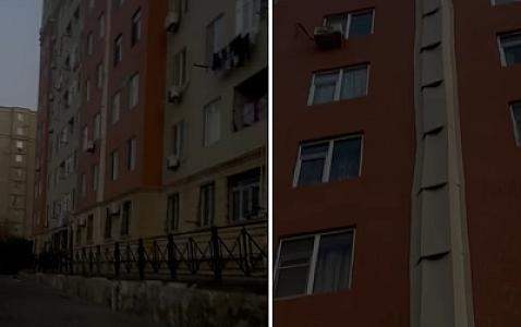 “Qobu Park”ın binaları əyilir? - 