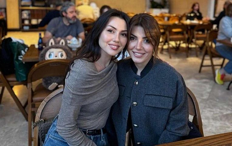 Cabir İmanovun xanımı ilə fotolar