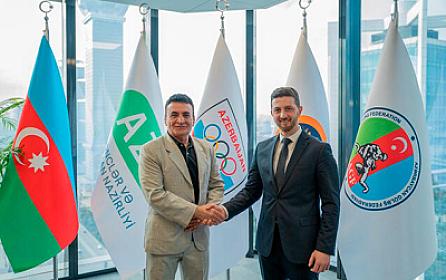 Güləş millimiz ona 