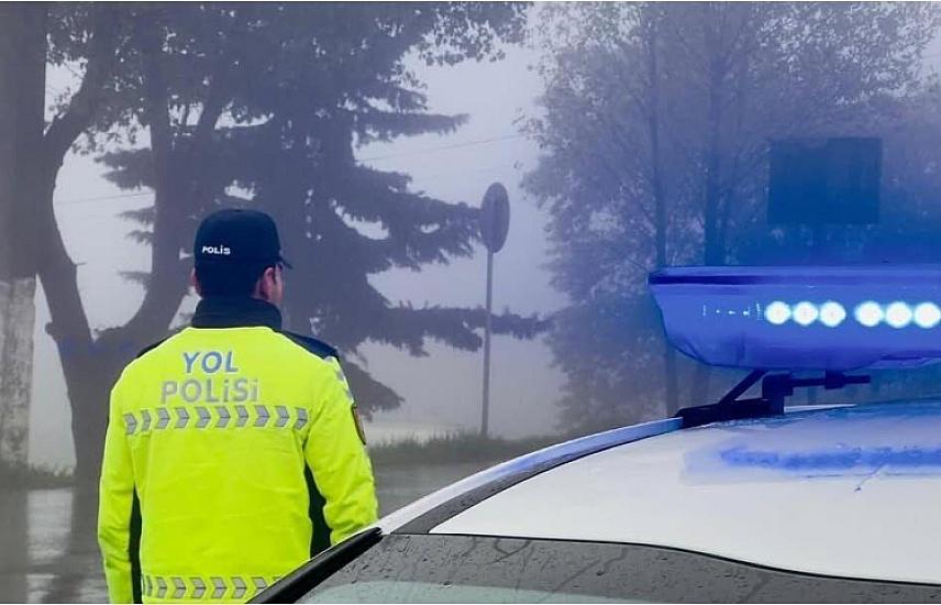 Yol polisi sürücülərə 
