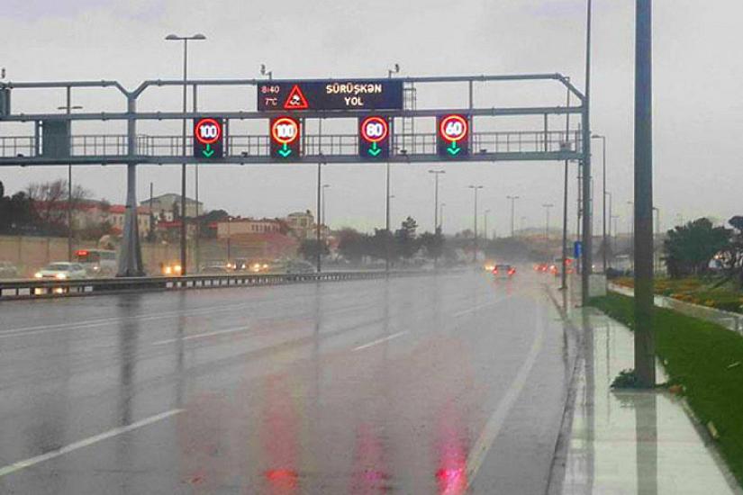 Zığ dairəsi-Hava Limanı yolunda 