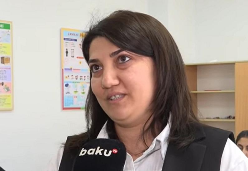 Ağdamın Xıdırlı kəndindəki məktəbdən reportaj: "Burada işləmək çox qürurvericidir" - 