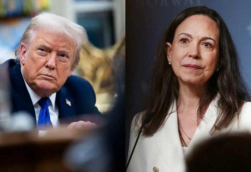 Tramp bu gün Ağ Evdə Maçado ilə 