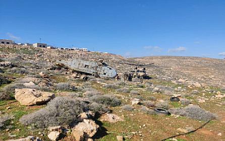 İsrailə məxsus helikopter qəzaya düşdü - 