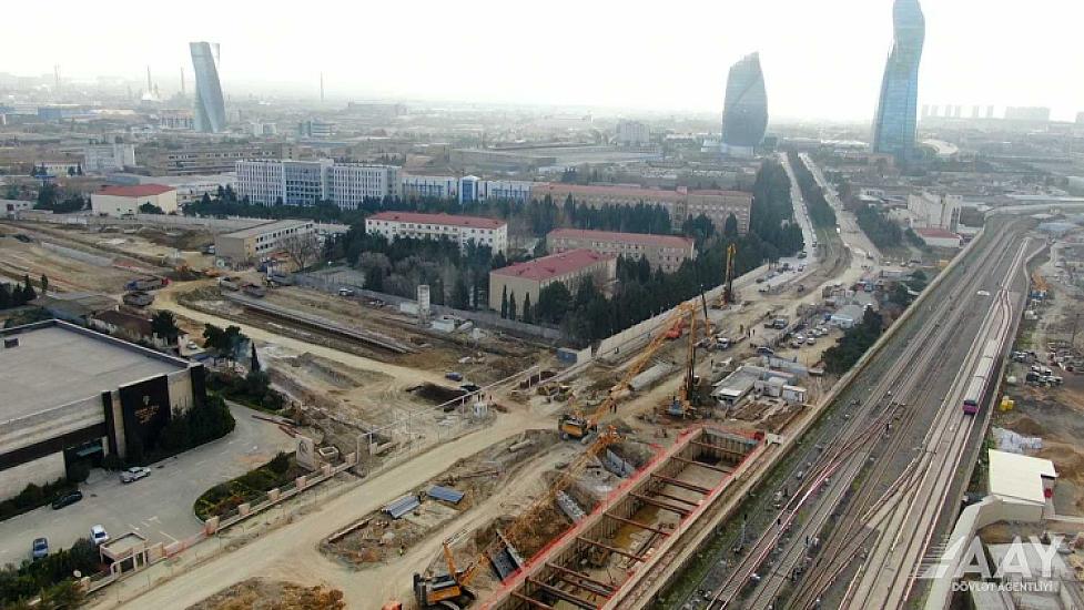 Bakıda yeni avtomobil yolu bu ərazidə layihələndirildi 