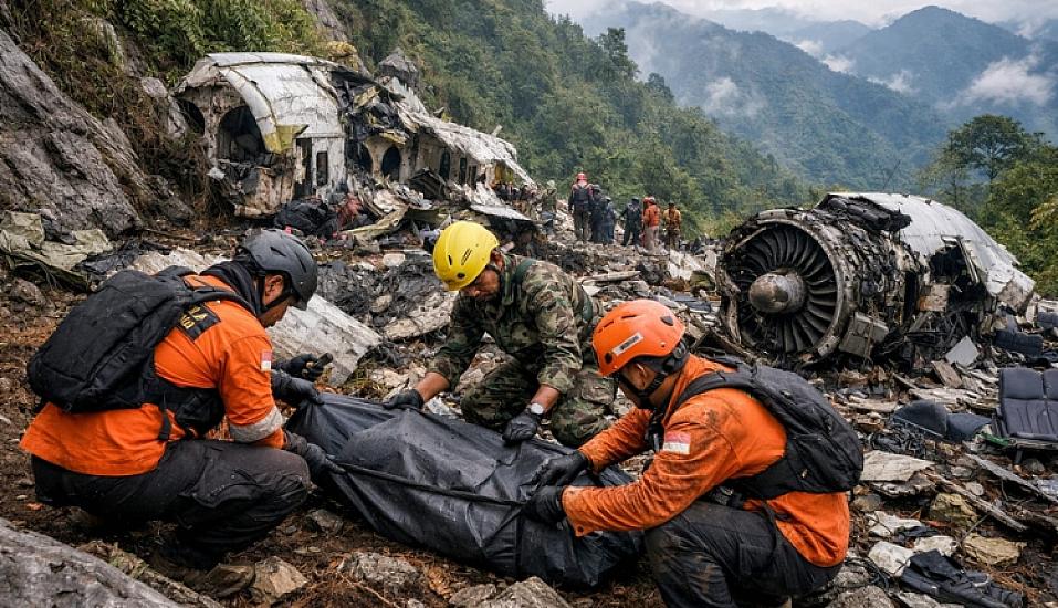 Qəzaya uğrayan təyyarənin qalıqları aşkarlandı - 