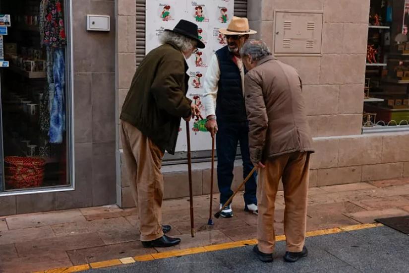 Almaniyada pensiyaçılar 