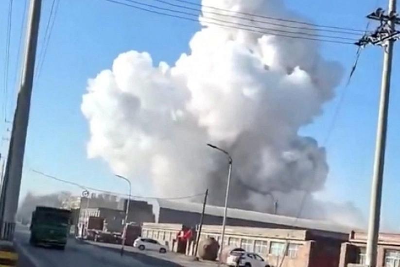 Çində partlayış baş verib: 