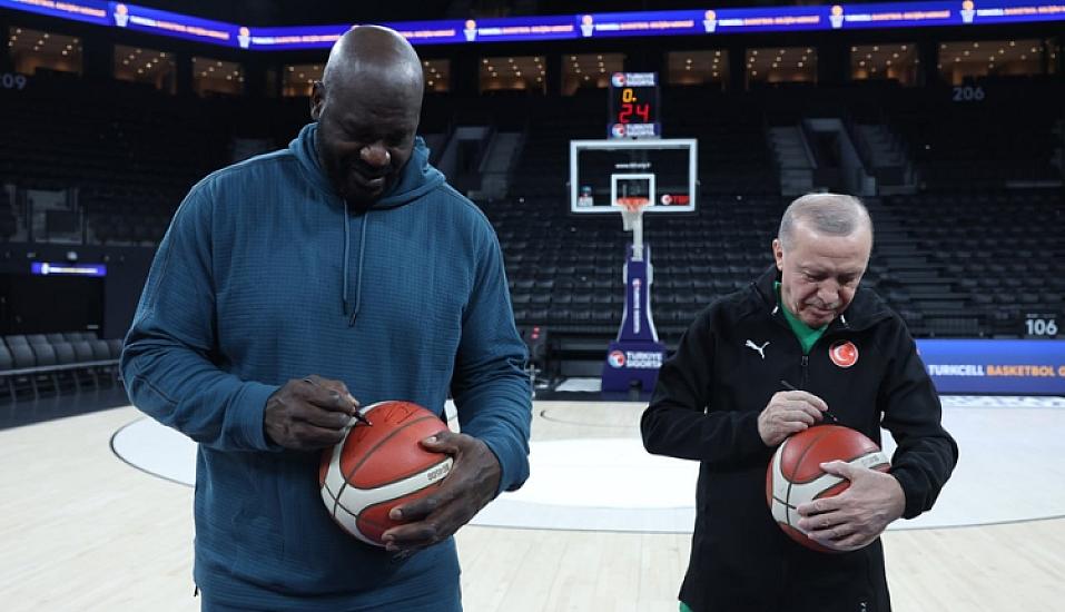 Ərdoğan NBA əfsanəsi ilə görüşdü: maraqlı görüntülər -