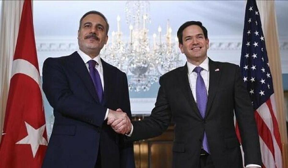 Hakan Fidan və Marko Rubio arasında 