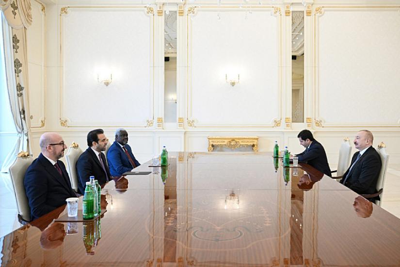 Prezident “Zayed İnsan Qardaşlığı Mükafatı” ilə bağlı nümayəndə heyətini qəbul edib -