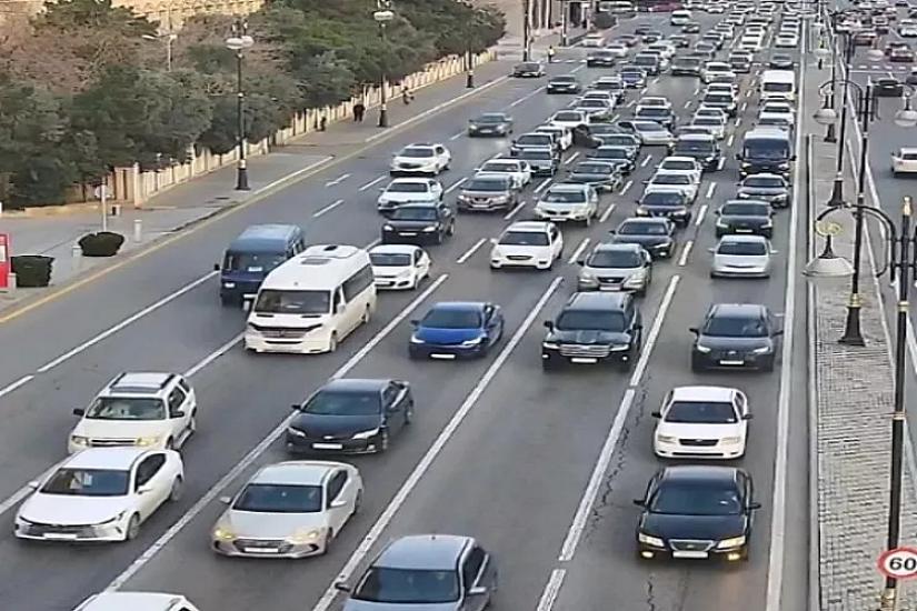 Bakıda bu yollarda sıxlıq var - 