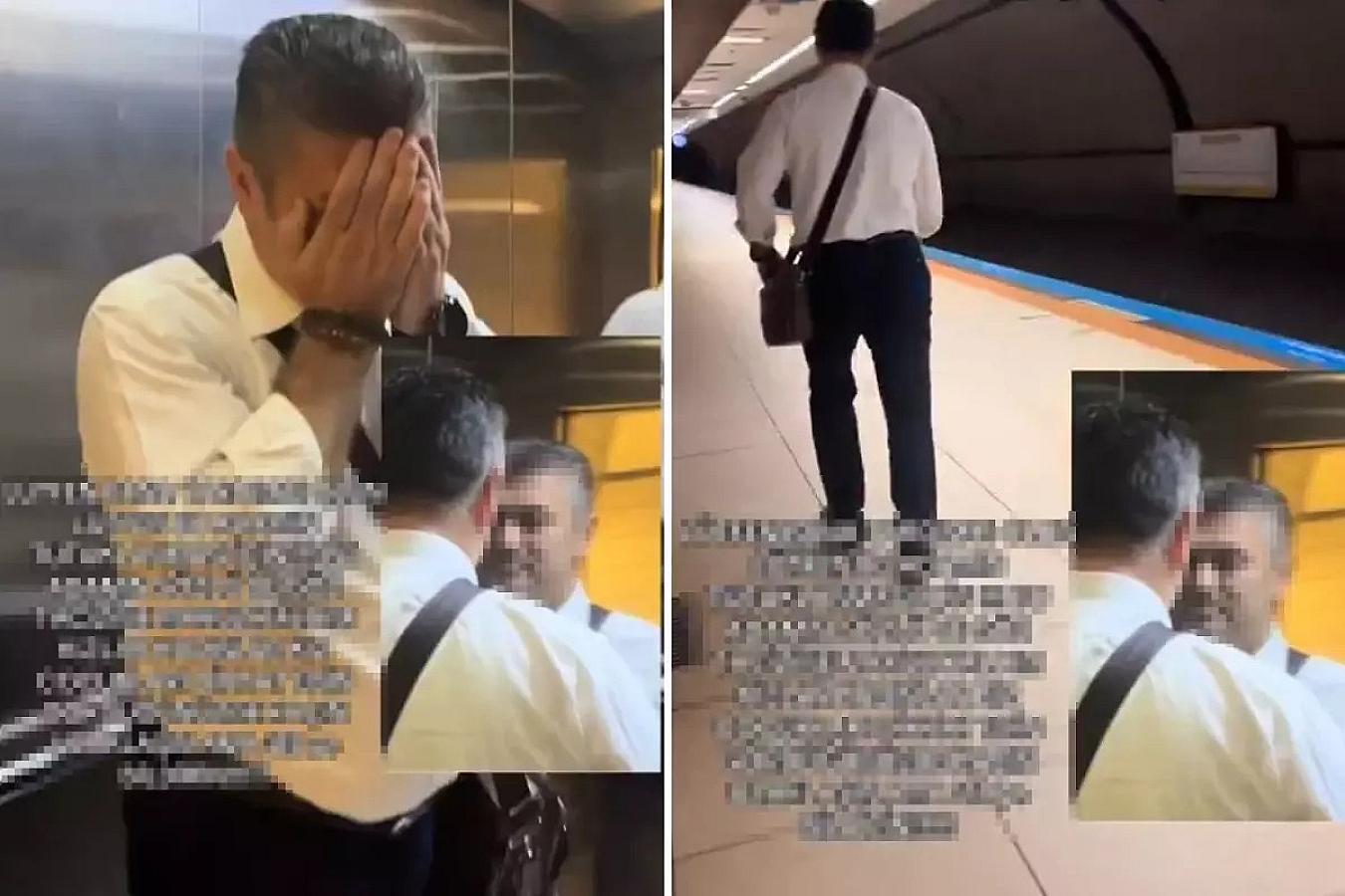 Metroda SKANDAL: Qadına qarşı əxlaqsız hərəkət edib qaçdı - 