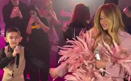 Xalq artistinin oğlundan Aygün Kazımovaya SÜRPRİZ - 