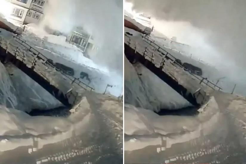 Dəhşətli görüntülər -