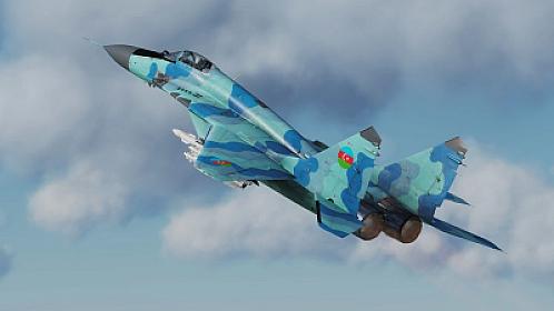 MiQ-29 təyyarəsinin təlim uçuşu zamanı qəzaya uğramasından