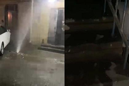 Bakıda binanın bloku ÇÖKDÜ - sakinlər evdən çıxa bilmir - 