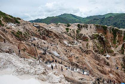 Konqoda mədən çökdü: