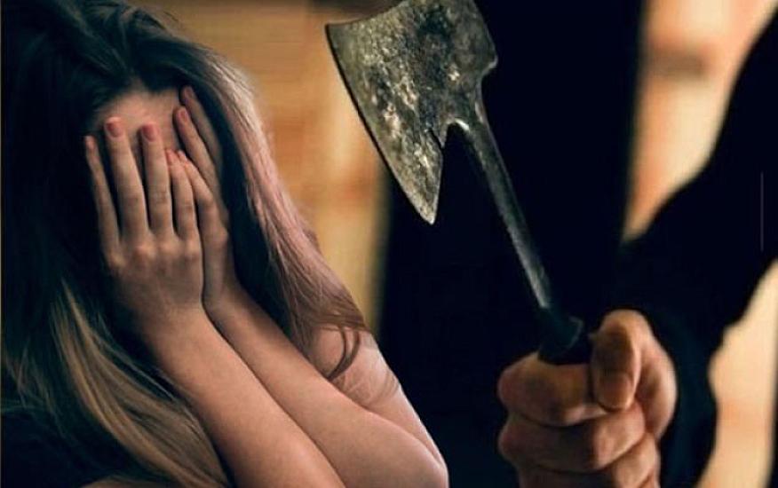 Ağdamda kişi həyat yoldaşını balta ilə 