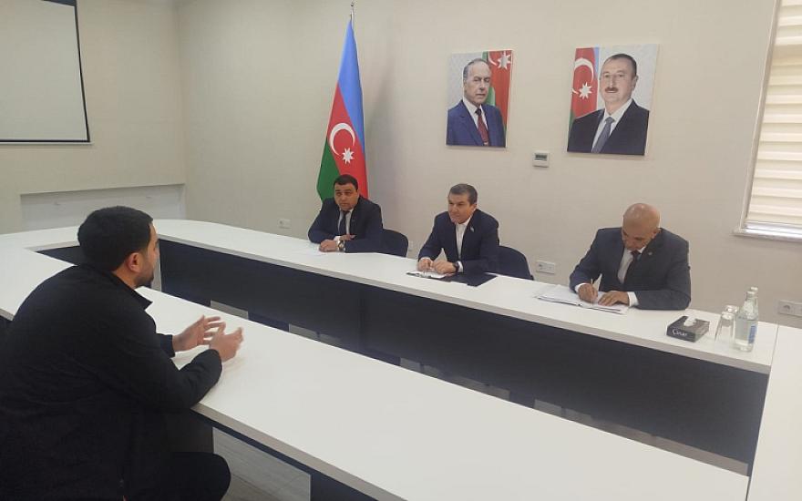 Bədəl Bədəlov seçicilərlə növbəti görüş keçirdi - 