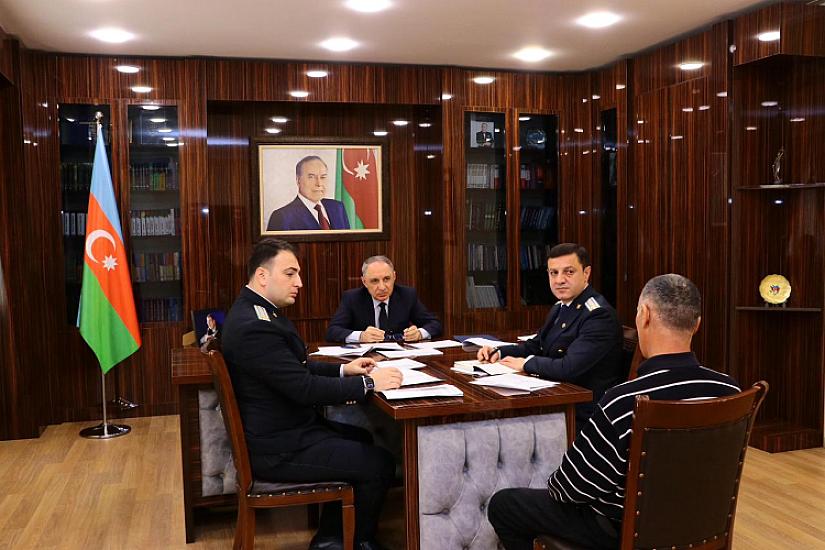 Baş prokuror 7 rayondan vətəndaşları qəbul etdi - 