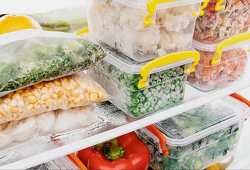 How should frozen foods be used?