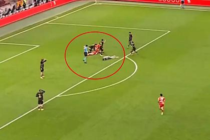 Meydançadan təcili yardımla çıxdı - "Qalatasaray" oyununda qorxulu dəqiqələr - FOTO