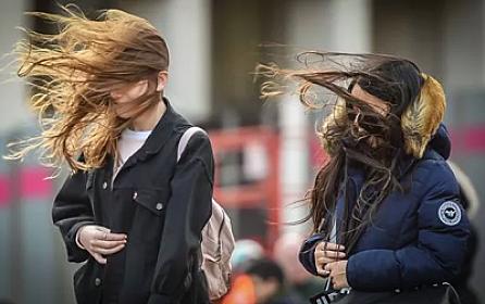 В некоторых районах будет дуть сильный ветер -