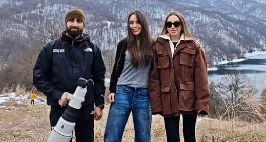 Leyla Əliyeva Alena Əliyeva ilə Göygölə səfərindən 