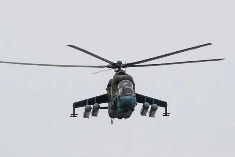 The Ukrainian helicopter did not return from the combat mission.
