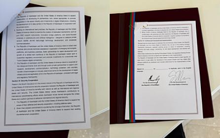 Azərbaycan və ABŞ arasında imzalanan xartiyanın 