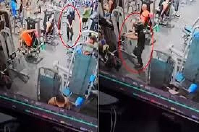 İdman zalına girən silahlı şəxs dəhşət saçdı - 