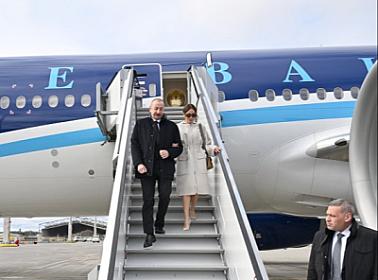 İlham Əliyev Almaniyaya gedib