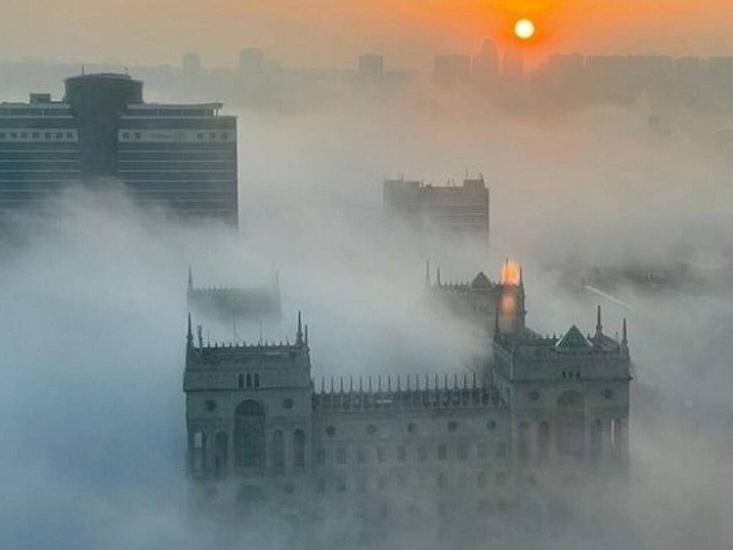 Bakıda dumanlı hava nə vaxta kimi davam 
