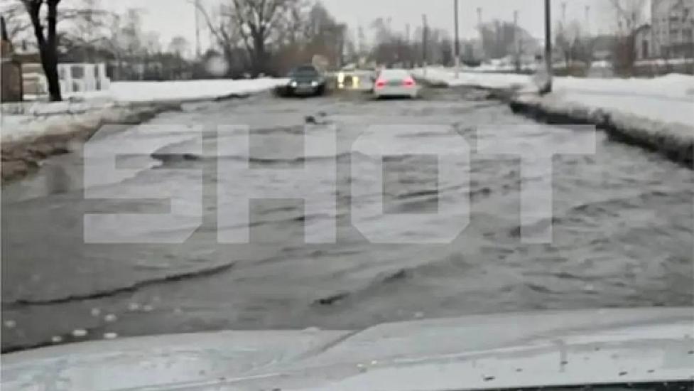 Küçələr çaya çevrildi - 