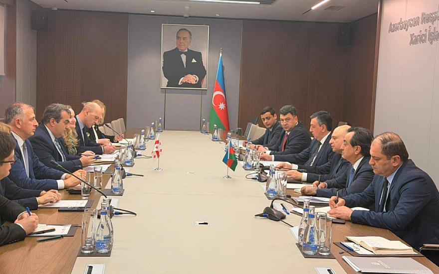 Bakıda Azərbaycan–Gürcüstan 