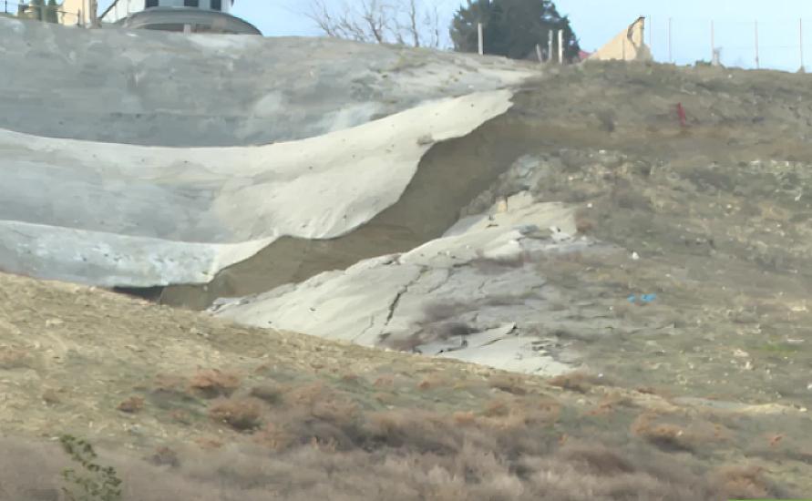 A landslide occurred in Baku - VIDEO