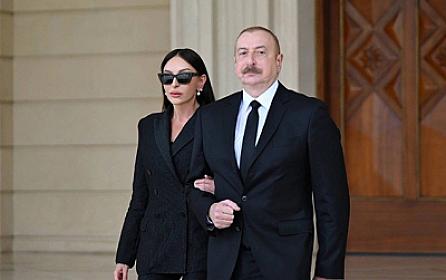 Prezidentlə xanımı Nəriman Həsənzadəni 