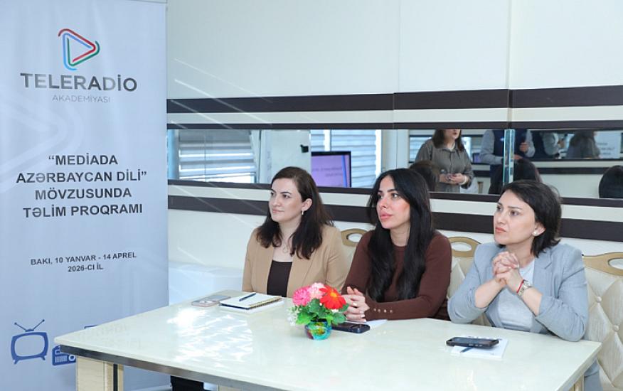 “Nitqin gözəlliyi, orfoqrafiya qaydaları və ifadə-üslub xətaları” mövzusunda təlim keçirildi - 