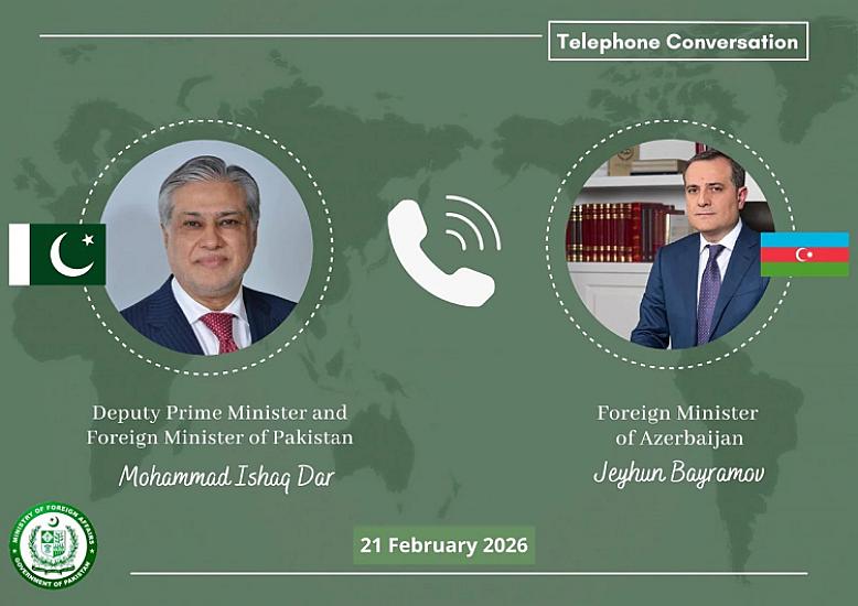 Azərbaycan və Pakistanın XİN başçıları