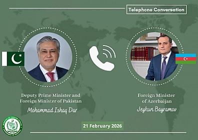 Azərbaycan və Pakistanın XİN başçıları