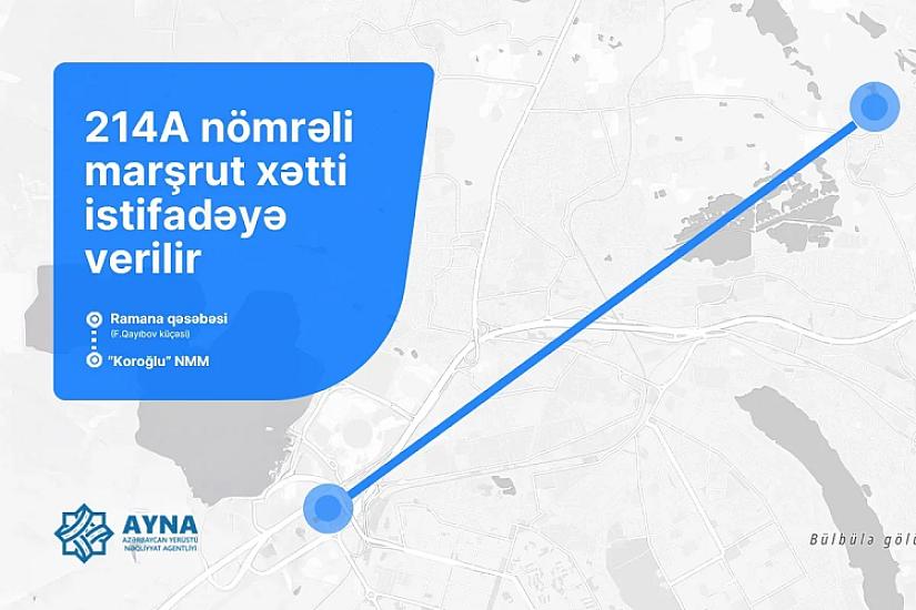 Yeni marşrut xətti işə düşdü