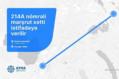 Yeni marşrut xətti işə düşdü